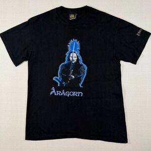 Vintage Lord of the Rings The Two Towers Aragorn T-Shirt Medium Movie Tee